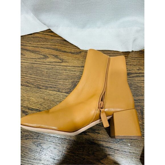 VINCE KAYE NWOB LEATHER ANKLE BOOTIES - Picture 6 of 12